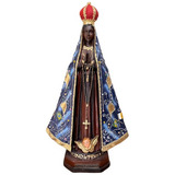 Imagem Nossa Senhora De Aparecida 30 Cm Modelo Italiano