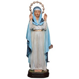Imagem Nossa Senhora Do Equilíbrio 30cm Feito De Resina