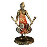 Imagem Orixá Xangô Machado Studio Orion Umbanda Candomblé Cor Vermelho