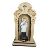 Imagem São Luis Gonzaga Resina Capela Oratorio Madeira