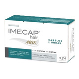 Imecap Hair Max 60 Capsulas Queda De Cabelos E Unhas