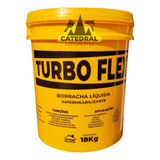 Imperm. Borracha Líquida Flex Turbo 18kg Atenção A Descrição Cor Azul Piscina