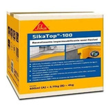 Impermeabilizante Sikatop 100 4kg Caixa - Kit C/4 Cxs.