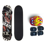 Importway Bw014ks Cor Preto Vermelho Skate