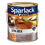 Impregnante Sparlack Cetol Deck Semi-brilho Natural 3,6 Lts
