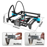 Impressora A Gravador Corte Laser 40w Área 30x30cm Wifi Nova Cor Preto/azul 110v/220v