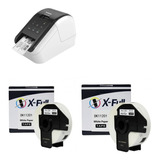 Impressora Brother Ql-810w Wifi + 02 Fita Compativel Dk-1201