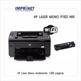 Impressora Hp Laser P1102w, 110v, Wifi
