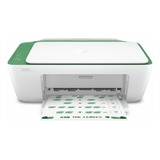 Impressora Multifuncional Hp Deskjet Ink Advantage 2376 Cor Verde E Branco Bivolt