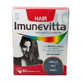 Imunevitta Hair Vitamina P/ Cabelo, Pele E Unhas 60 Caps