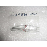 In4531 -4531 Diodo 1n 4531 75v 1/2w Pacote Com 10 Unidades