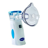 Inalador Air Mesh Bateria Md4600 Medicate Cor Azul-claro