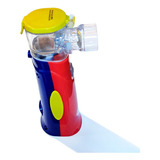 Inalador Mesh Colors Kids Com Bateria Recarregável Medicate Cor Vermelho