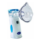 Inalador Nebulizador Air Mesh Colors Bateria Md4600 Medicate Cor Azul-claro