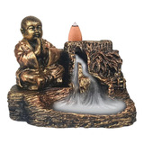 Incensário Buda Chines Cascata Backflow Zen