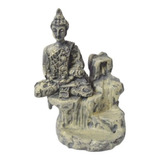 Incensário Buda Tibetano Hindu Rocha Cascata