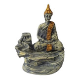 Incensário Buda Tibetano Montanha Hindu Cascata