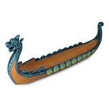 Incensário Canoa Viking Dragão Berkat Sku 303008