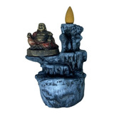 Incensário Cascata Buda - Decoração Estatua 15cm