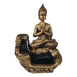 Incensário Cascata Buda Hindu Orando +
