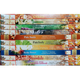 Incenso Flute Massala Kit 10 Caixinhas De 7 Varetas Cada