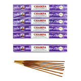 Incenso Massala Flute Champa 6 Caixinhas 8 Varetas
