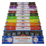 Incenso Massala Satya Nag Champa 12 Caixas + Incensário