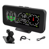 Inclinômetro De Painel 4x4 Off Road Gps Velocímetro Digital