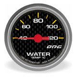 Indicador Carbon Water Temp C/sensor 52mm