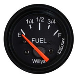 Indicador De Combustivel 52mm P\boia 6 Furos Jeep Willys