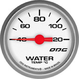 Indicador Odg Drag Temperatura Da Água Temp 52mm Water