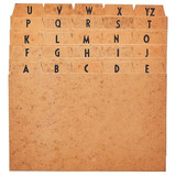 Indice Alfabetico 5 X 8 Delucas
