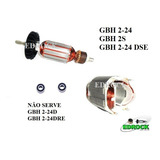Induzido 110v + Bobina Martelete Bosch Gbh2-24 Gbh2s 11226