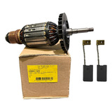 Induzido + Jogo Carvao 220v Dewalt Dwe490 Dwe491 638001-02s 