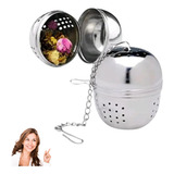 Infusor De Chá Coador Aço Inox Capsula Xícara Clink Esfera