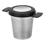 Infusor De Chá Tipo Cesta Em Inox Com Alça Em Silicone