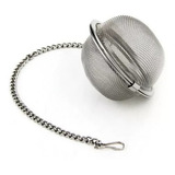 Infusor Inox Para Chá Peneira Coador Ervas Individual Clink