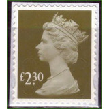 Inglaterra - Queen Elizabeth Ii - Machin - Sincopado - 2019