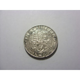 Inglaterra - Rainha Victoria 1 Shilling 1896 Prata Autentica
