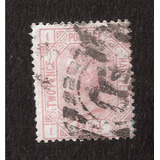Inglaterra Selo 2&1/2 D Rosa Malva - Placa 1 Raro 1873-80 
