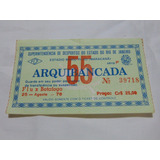 Ingresso Antigo Maracana Fluminense X Botafogo (2) 1974