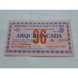 Ingresso Antigo Maracana Fluminense X Nacional 1975