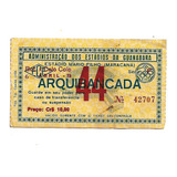 Ingresso Botafogo X Colo Colo - Semi Final Libertadores 1973