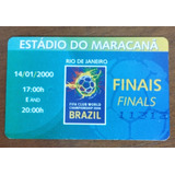 Ingresso Final Mundial Fifa 2000 Corinthians