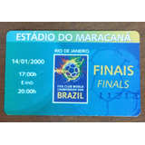 Ingresso Final Mundial Fifa 2000 Corinthians