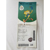 Ingresso Olímpiadas Rio 2016 - Tênis De Mesa - 14/08 - Raro!