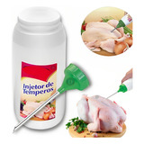 Injetor De Temperos Bisnaga Frango Carnes 350ml Pratico