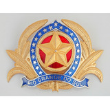 Insígnia Militar - Rio Grande Do Sul Distintivo Brasão Antig