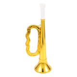 Instrumento De Trompete De Plástico Dourado Charge Horn Red