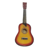 Instrumento Mini Violão Madeira Infantil Acustico Brinquedo